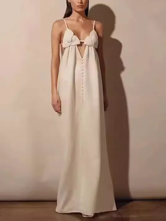 Flower Sling Holiday Dress