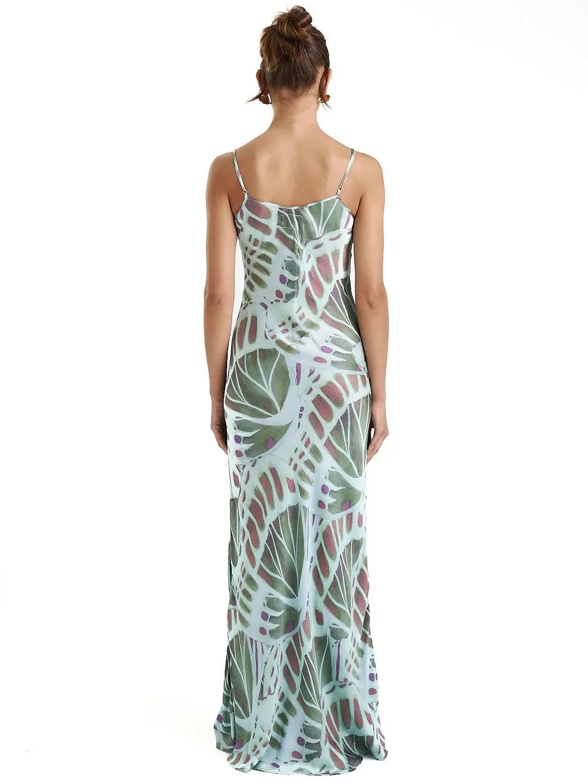 Unique Printed Maxi Dress
