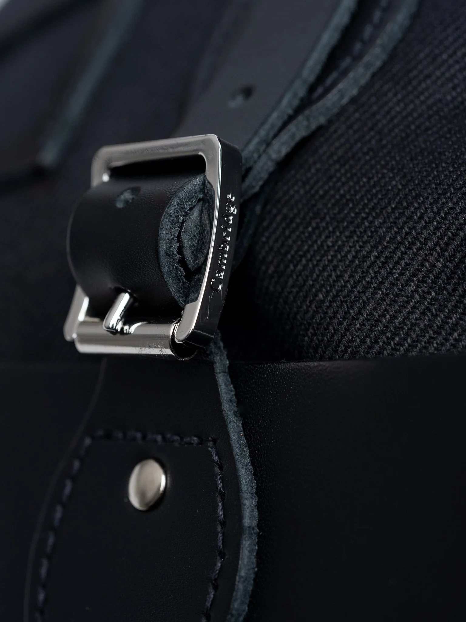 The Steamer Backpack -  Black