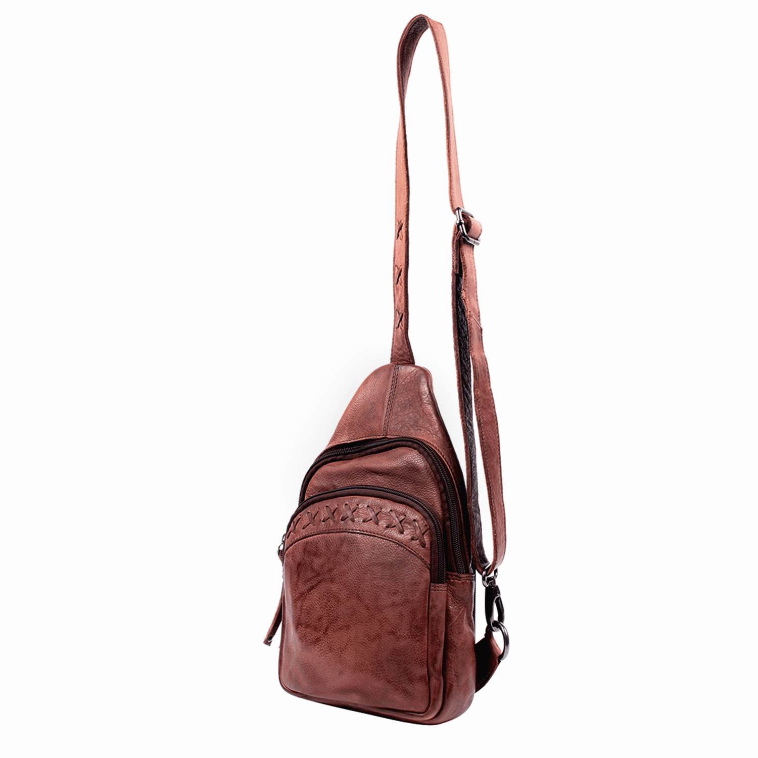 Taylor Conceal Carry Leather Sling Backpack