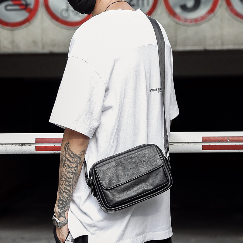 Fashion Simple Youth Slung Small Square Bag