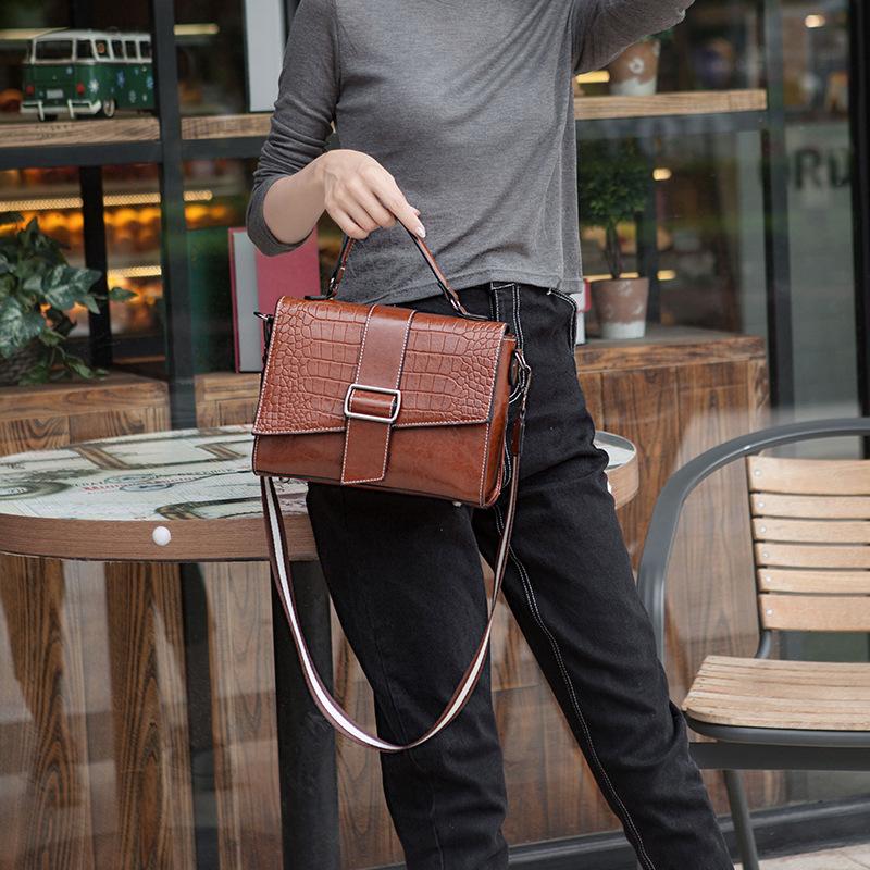 Women's Bag New Diagonal Shoulder Bag Elegant Fashion Big Bag