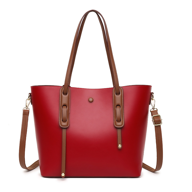 2023 Ladies Leather Commuter Atmosphere Shoulder Tote
