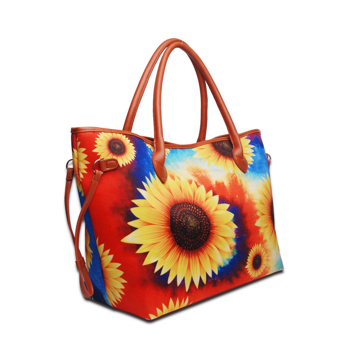 Sunflower Canvas Tote