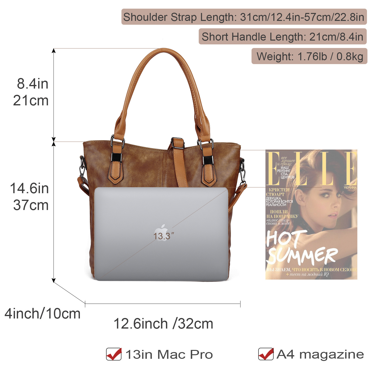 Large Capacity Autumn And Winter Retro Niche Shoulder Bag