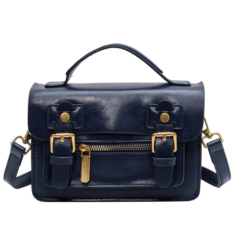 Retro Postman Crossbody Small Square Bag