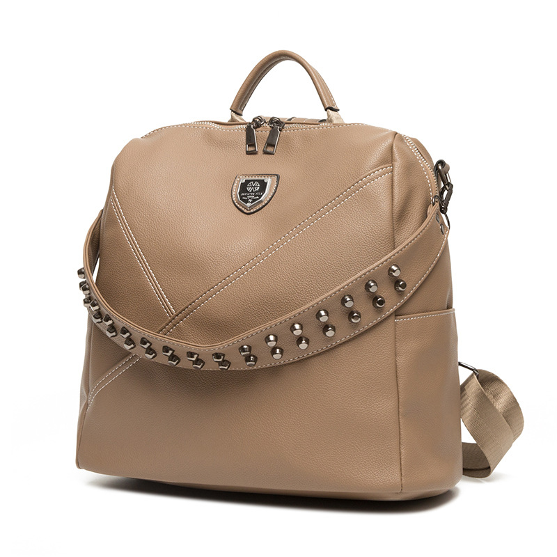 Classic Rivet Large Capacity Women's Backpack