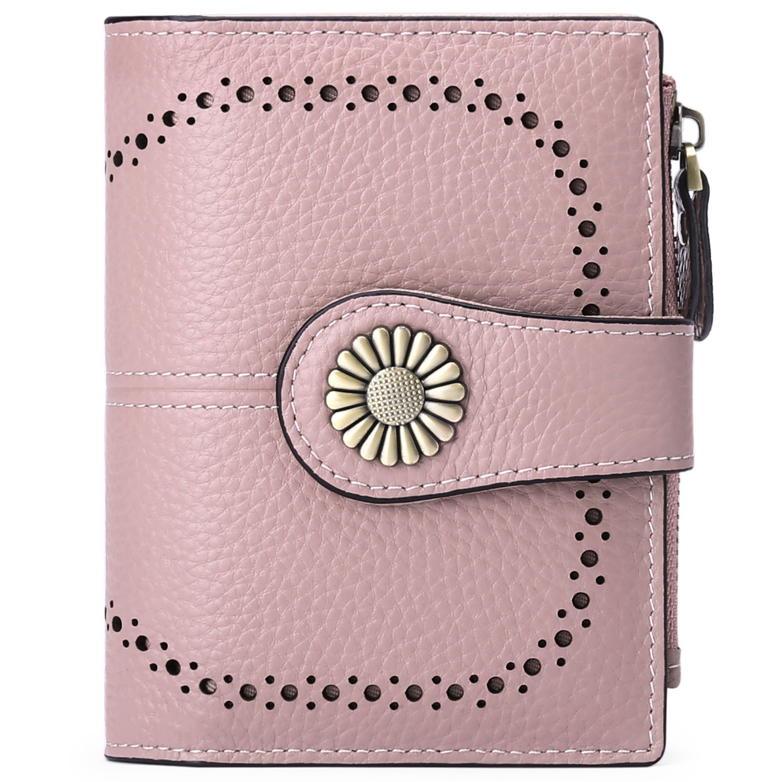 Cropped Zip Wallet