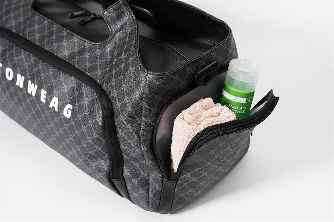 Large Capacity Fitness Bag Independent Shoe Position Short Travel Bag Luggage Bag Sports Satchel