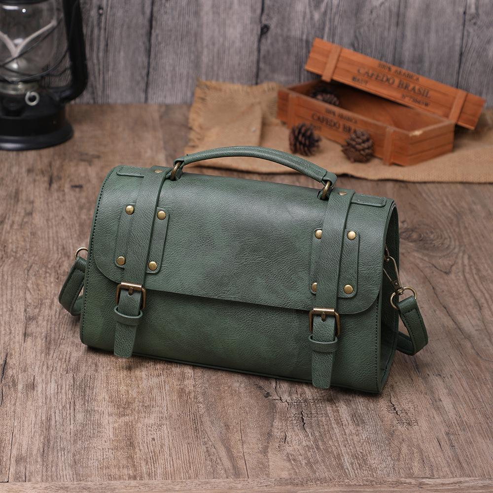 2022 Retro Cambridge Bag Shoulder Portable Messenger Bag Fashion Ladies Bag