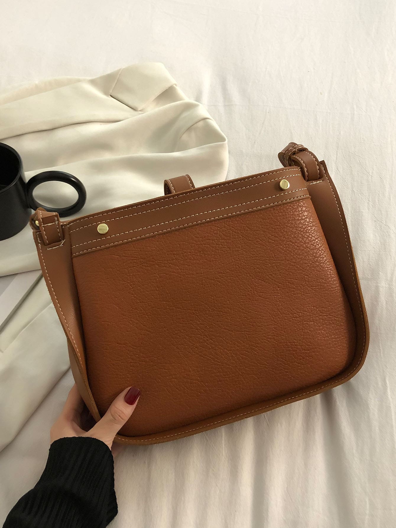 Minimalist Large Capacity Crossbody Bag