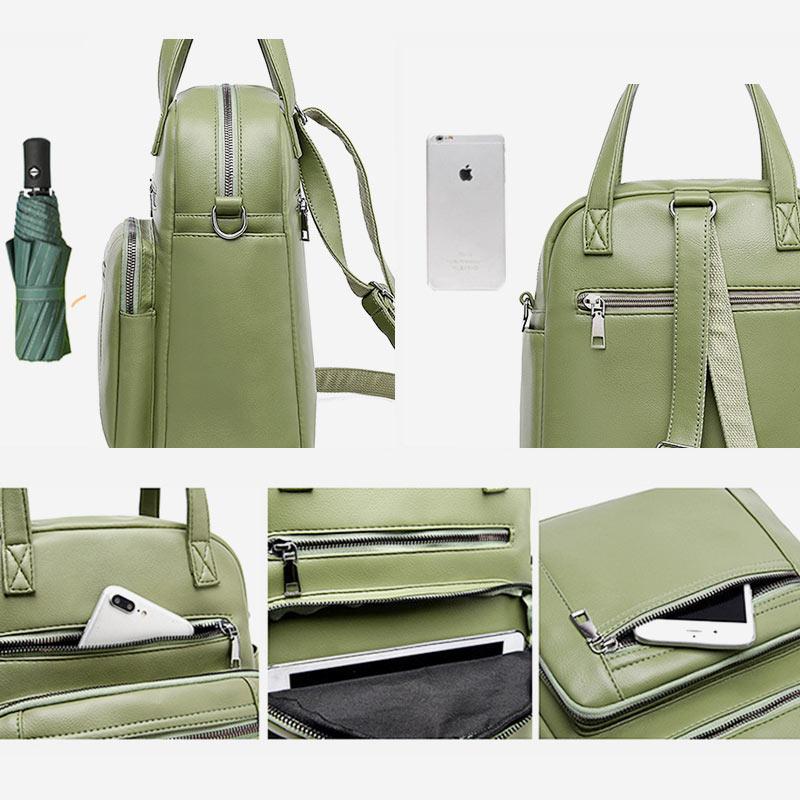 4 Way-use Classic Multi-pocket  Anti-theft Multifunctional CrossbodyBag