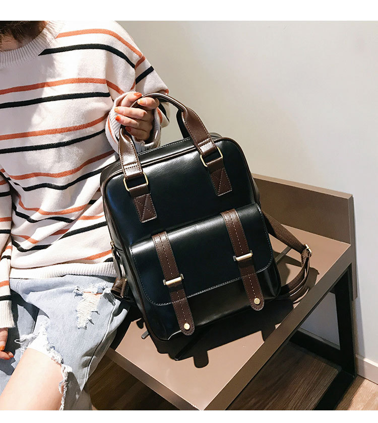 Women Backpack Purses Shoulder Bag PU Leather Travel bag