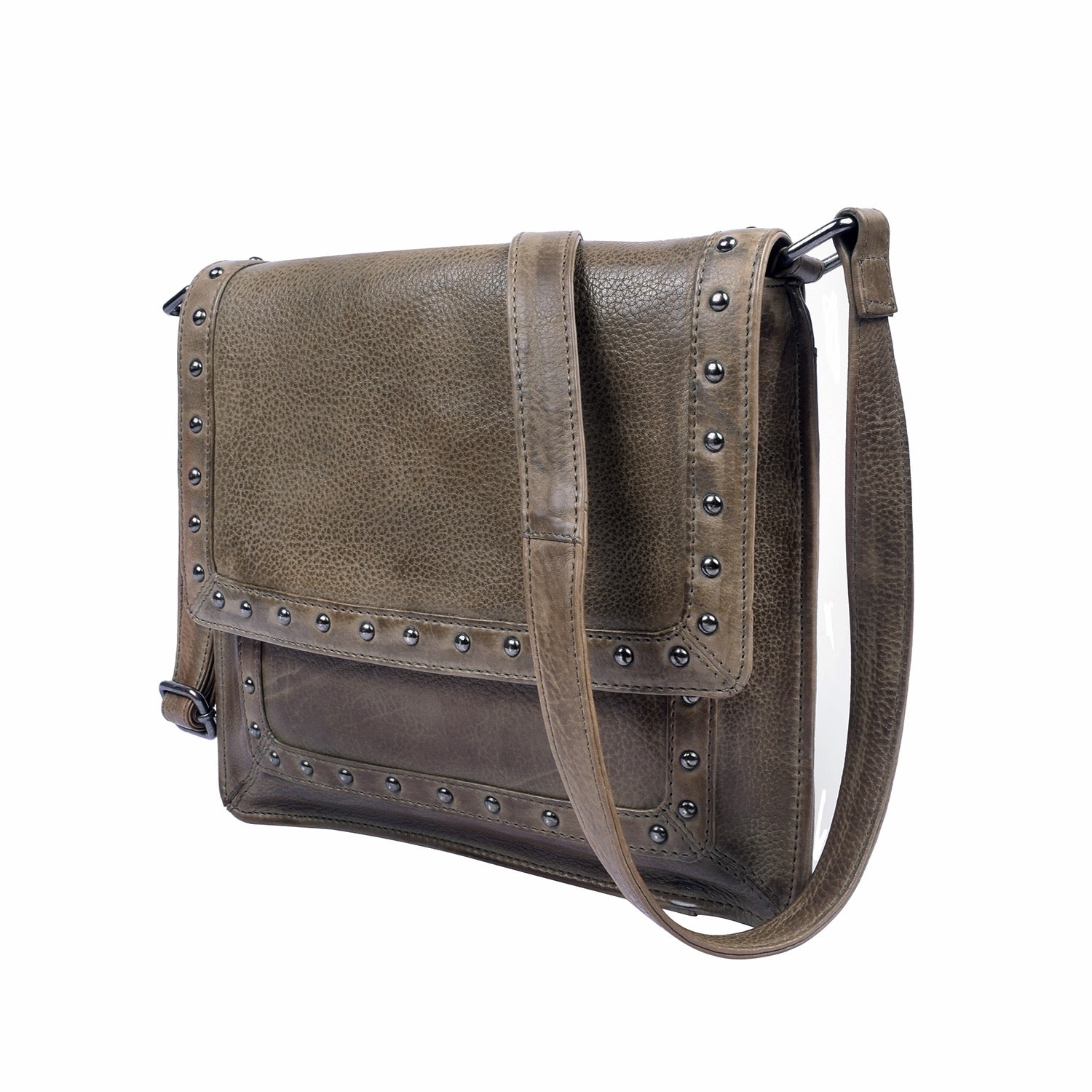 Olive Monroe Leather Concealed Carry Crossbody Purse