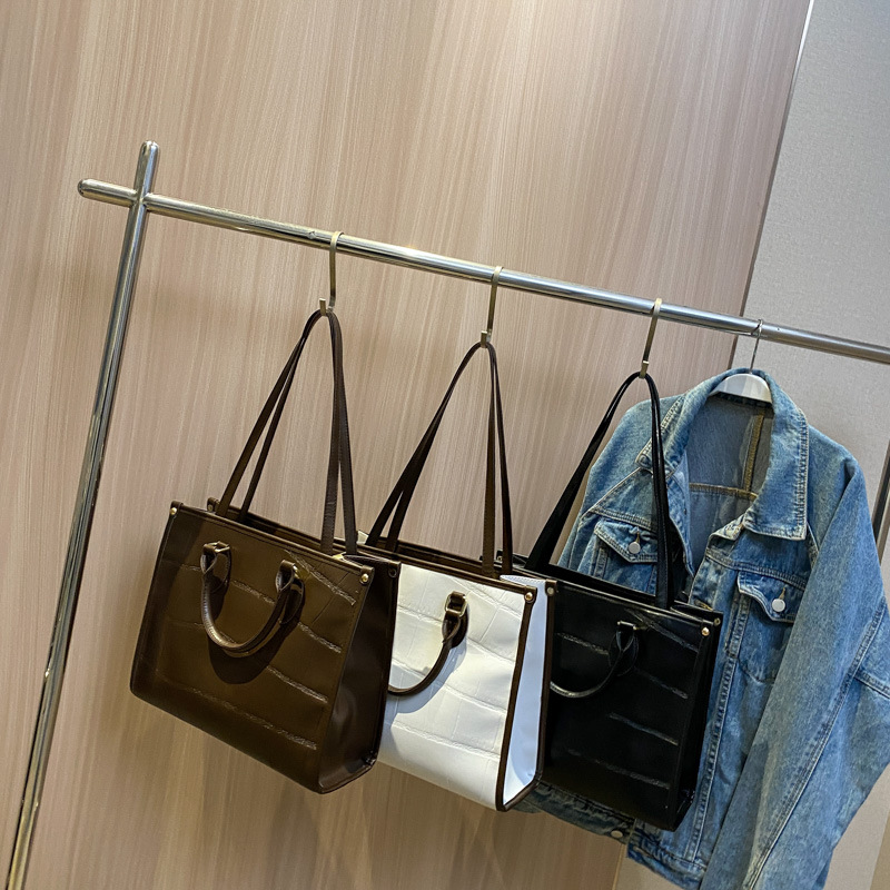 New Fashion Style Large Capacity Leather Tote Bag