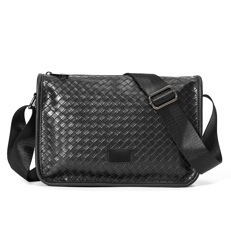 Fashion Men's Shoulder Printed Small Square Bag