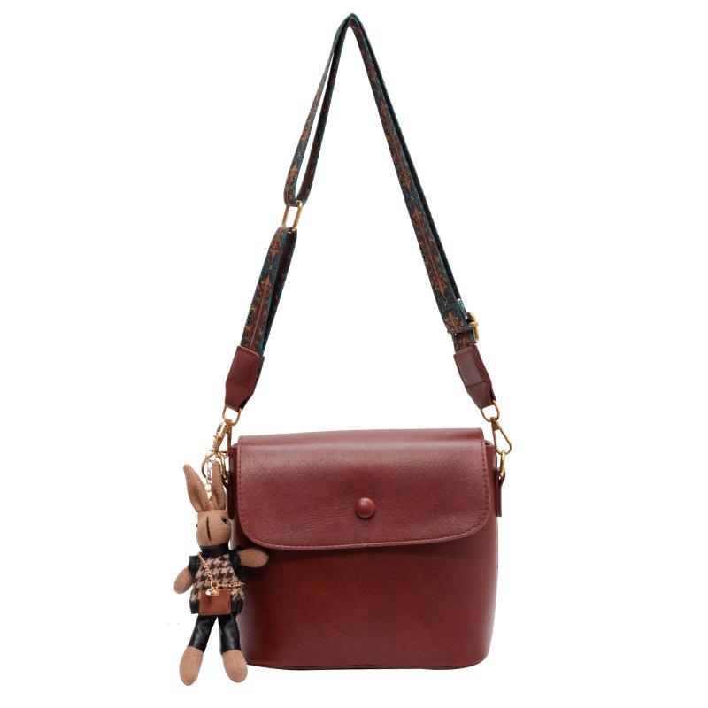 Wide Strap Crossbody Bag