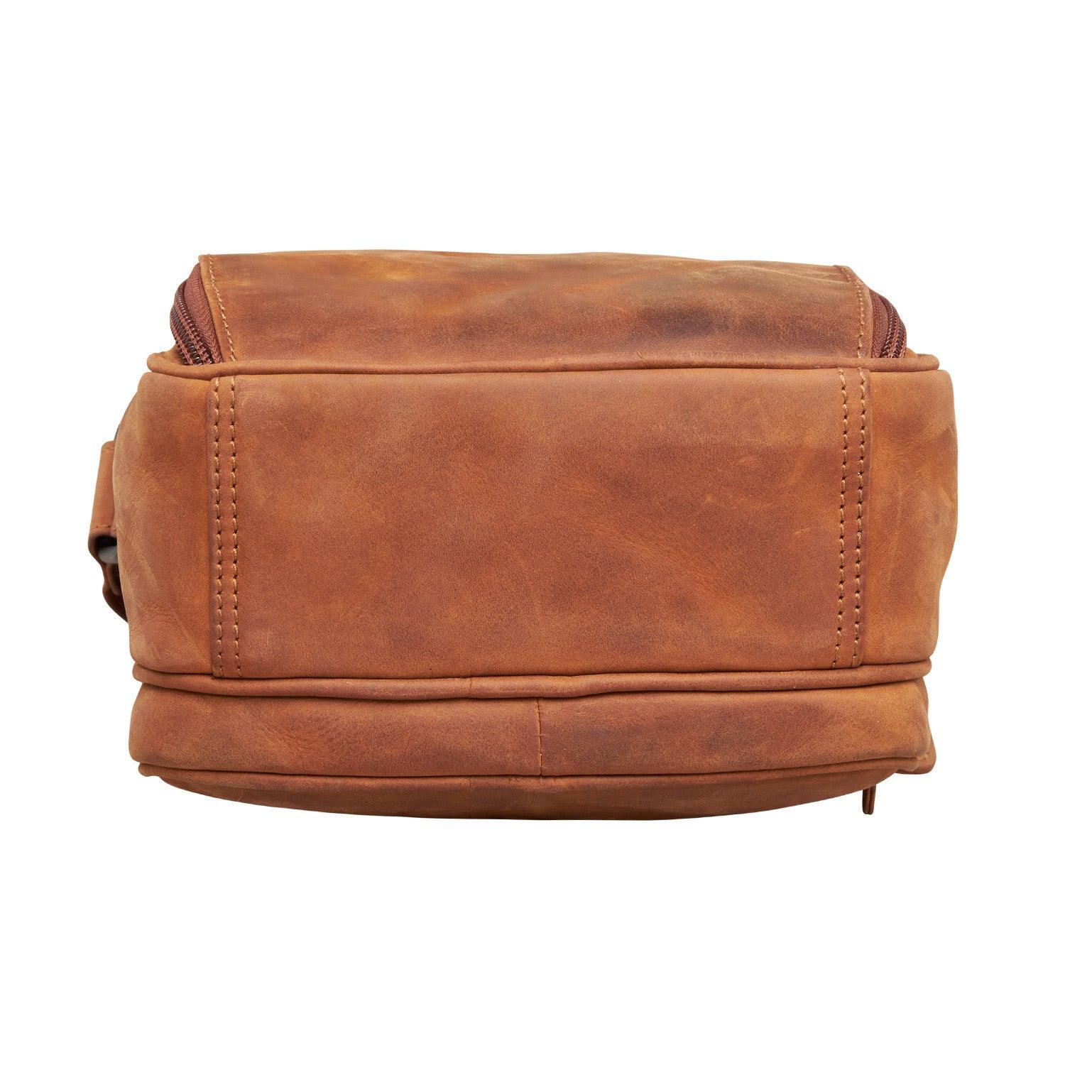 Logan Concealed Carry Leather Unisex Crossbody
