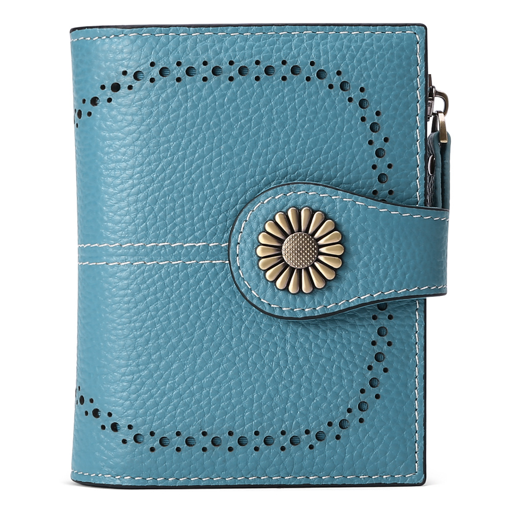 Cropped Zip Wallet