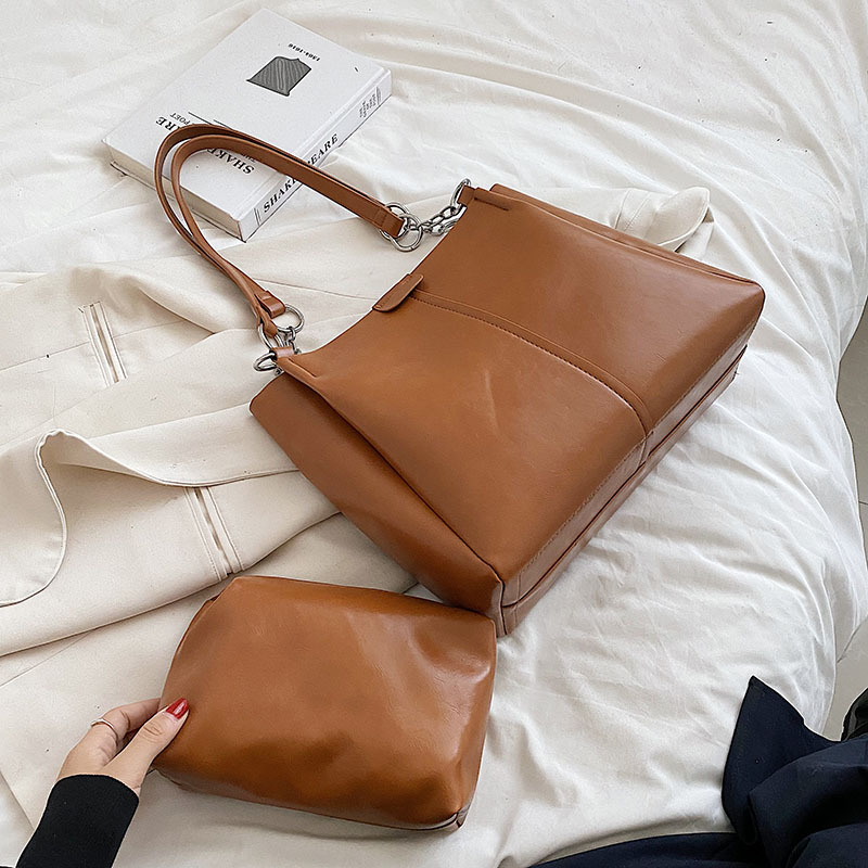 Soft Leather Commuter Bag