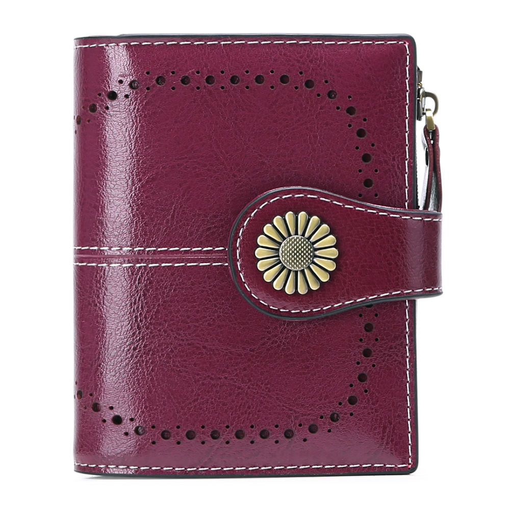 Cropped Zip Wallet