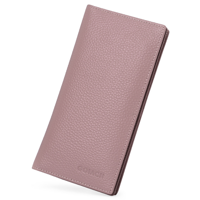 Anti-theft Brush Ladies Long Wallet Ultra-thin