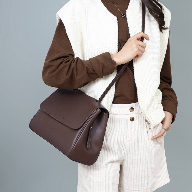 New Fashion Simple High-capacity Leather Tote Bag