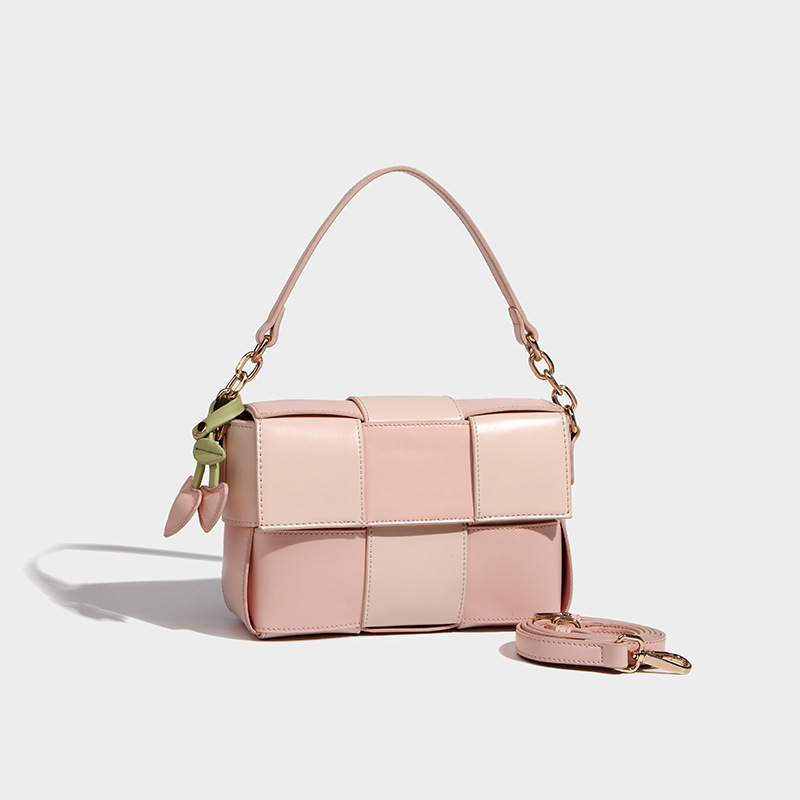 Premium Cherry Bag Pink Woven Pillow Bag