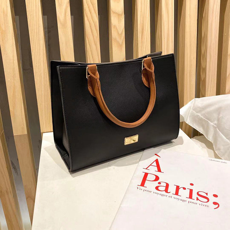 Large Capacity Tote Bag Folder Bag Shoulder Crossbody Bag