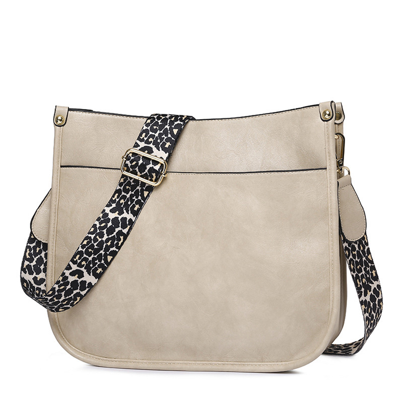 Guitar Strap Crossbody Bags Leopard Shoulder Bucket Bags