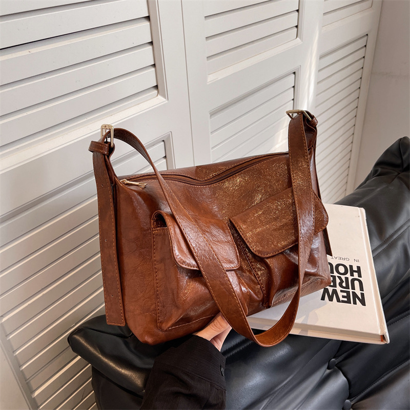 Retro Broadband Crossbody Tote