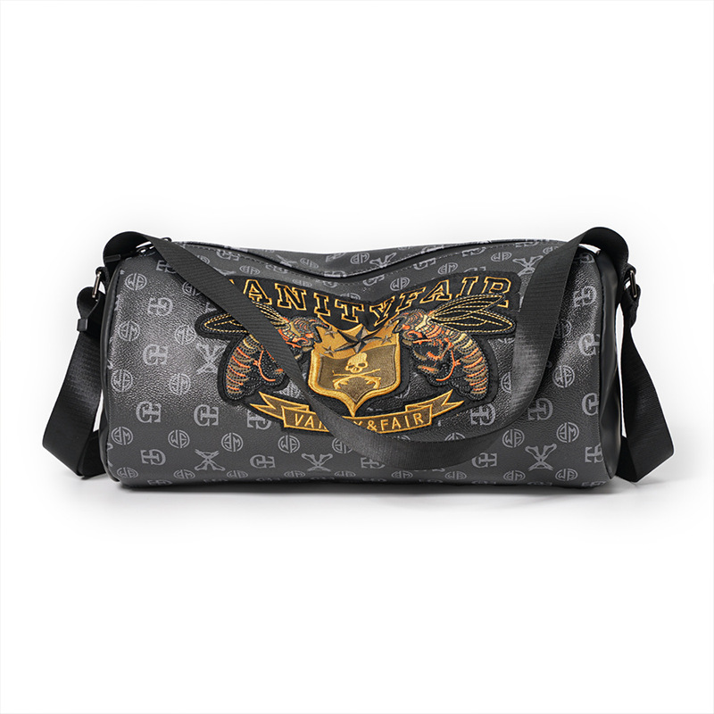 2023 New Letter Bee Pattern Cylinder Crossbody Bag