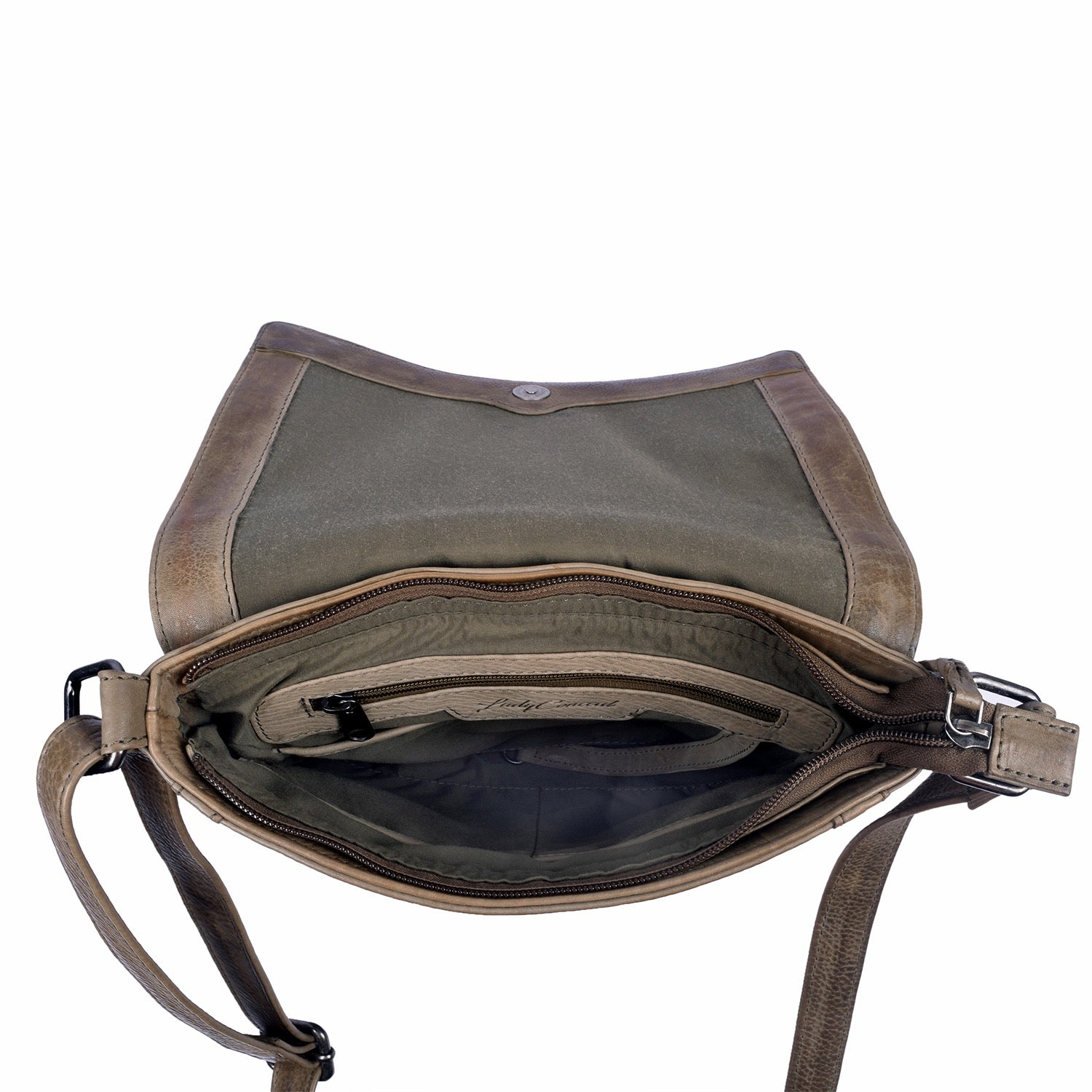 Olive Monroe Leather Concealed Carry Crossbody Purse