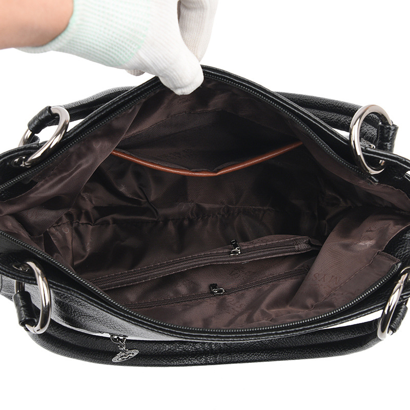 Fashion Pebbled Leather Shoulder Bag