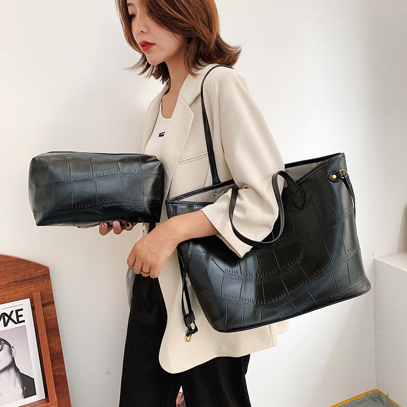 Two-Piece Simple One-Shoulder Crossbody Bag