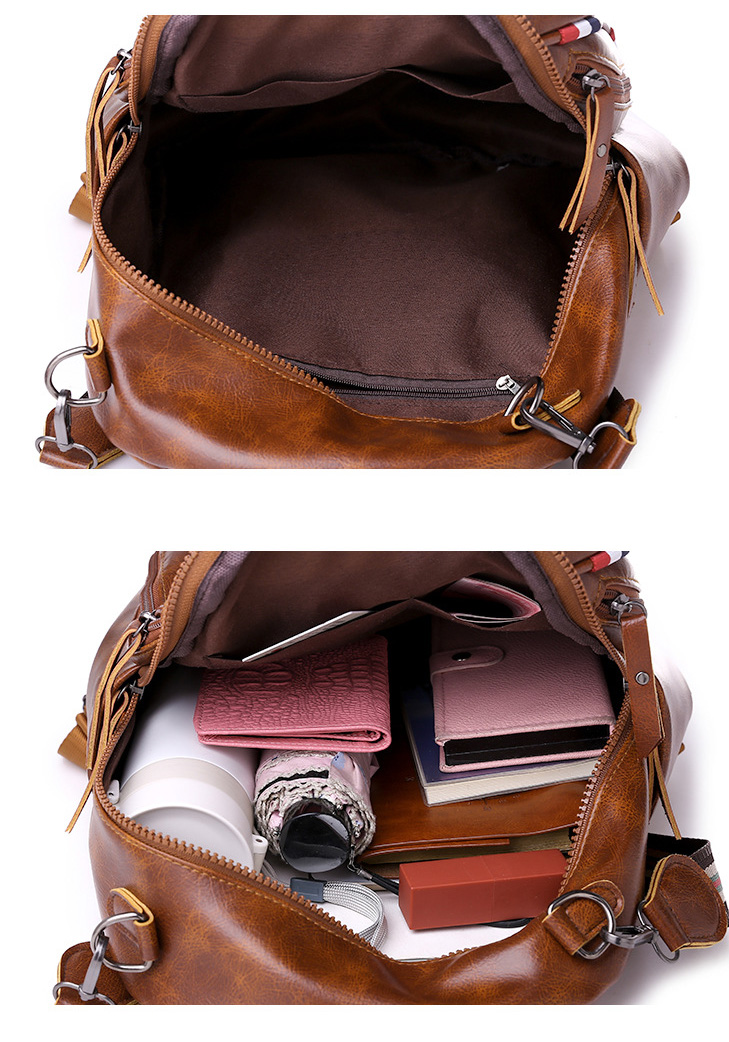 Women Backpack Shoulder Bag PU Leather Travel bag