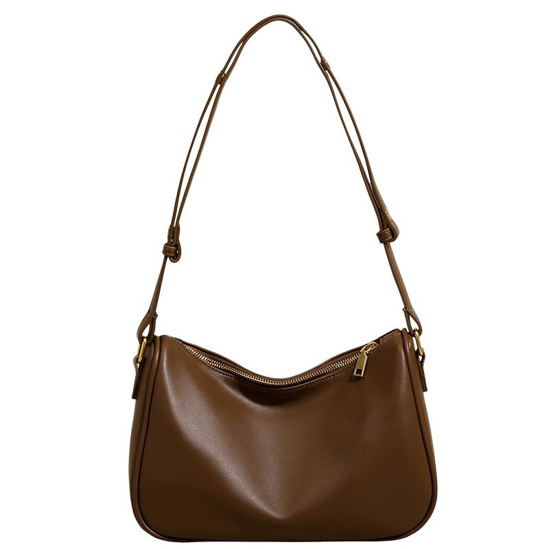 Soft Bag Baguette Bag New Casual Joker Tide Shoulder Bag Messenger Bag Women's Bag