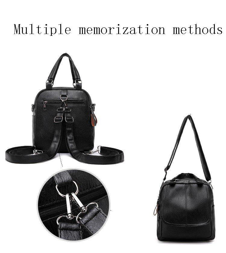 A variety of ways to carry women's large-capacity bags