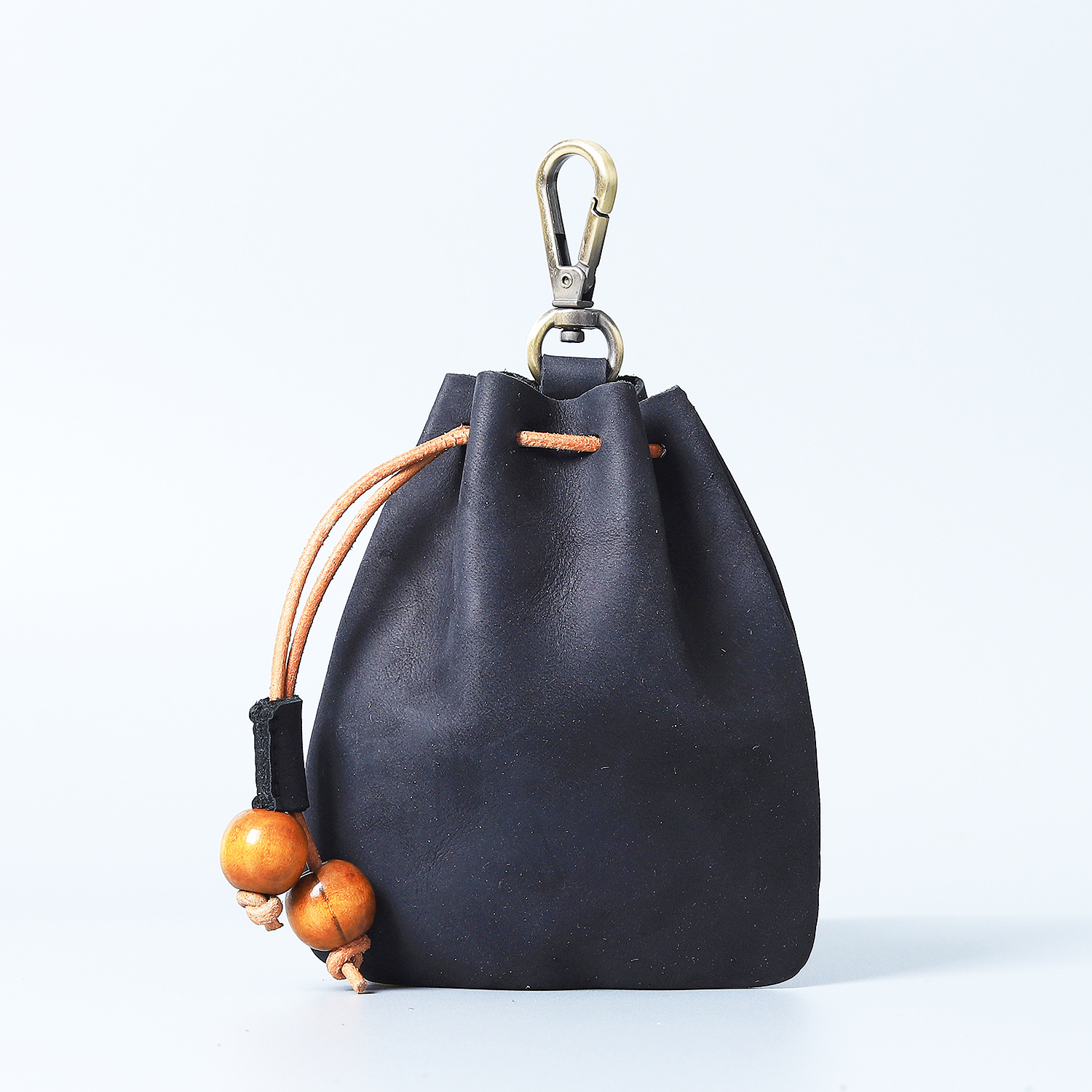 Multifunctional Handmade Leather Change Key Case