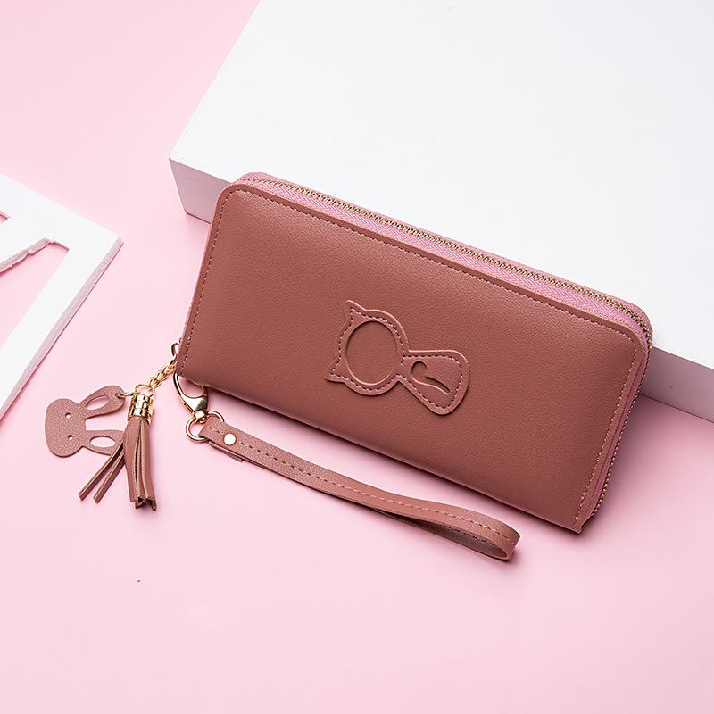 Wallet Long Girls New 2022 Zipper Clutch Fashion Wallet Card Bag