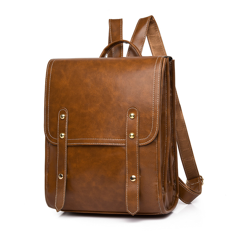 Double Shoulder Fashion Simple Bag