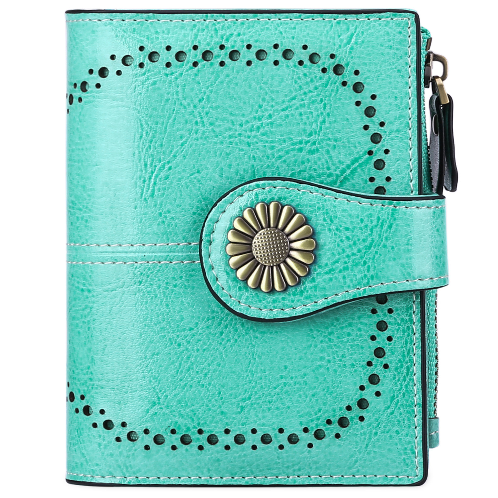 Cropped Zip Wallet