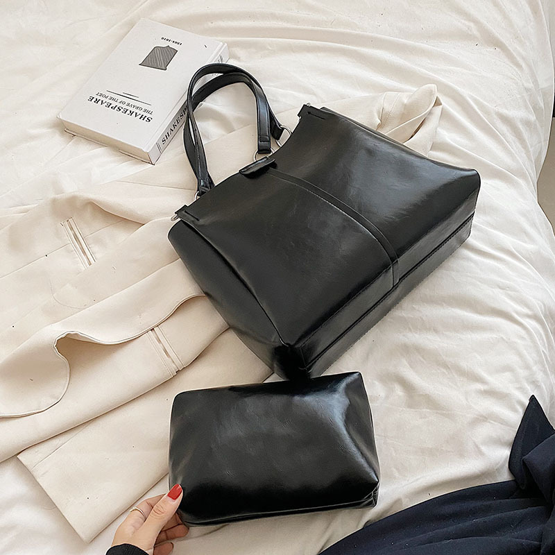 Soft Leather Commuter Bag