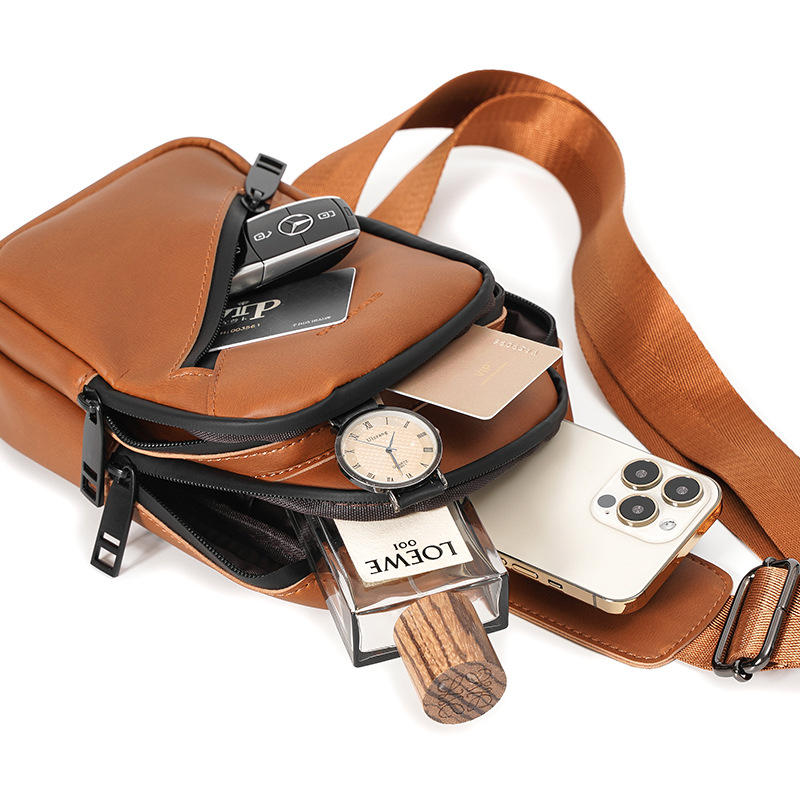 Fashion Simple Casual Street Youth Retro Crossbody Ipad Bag