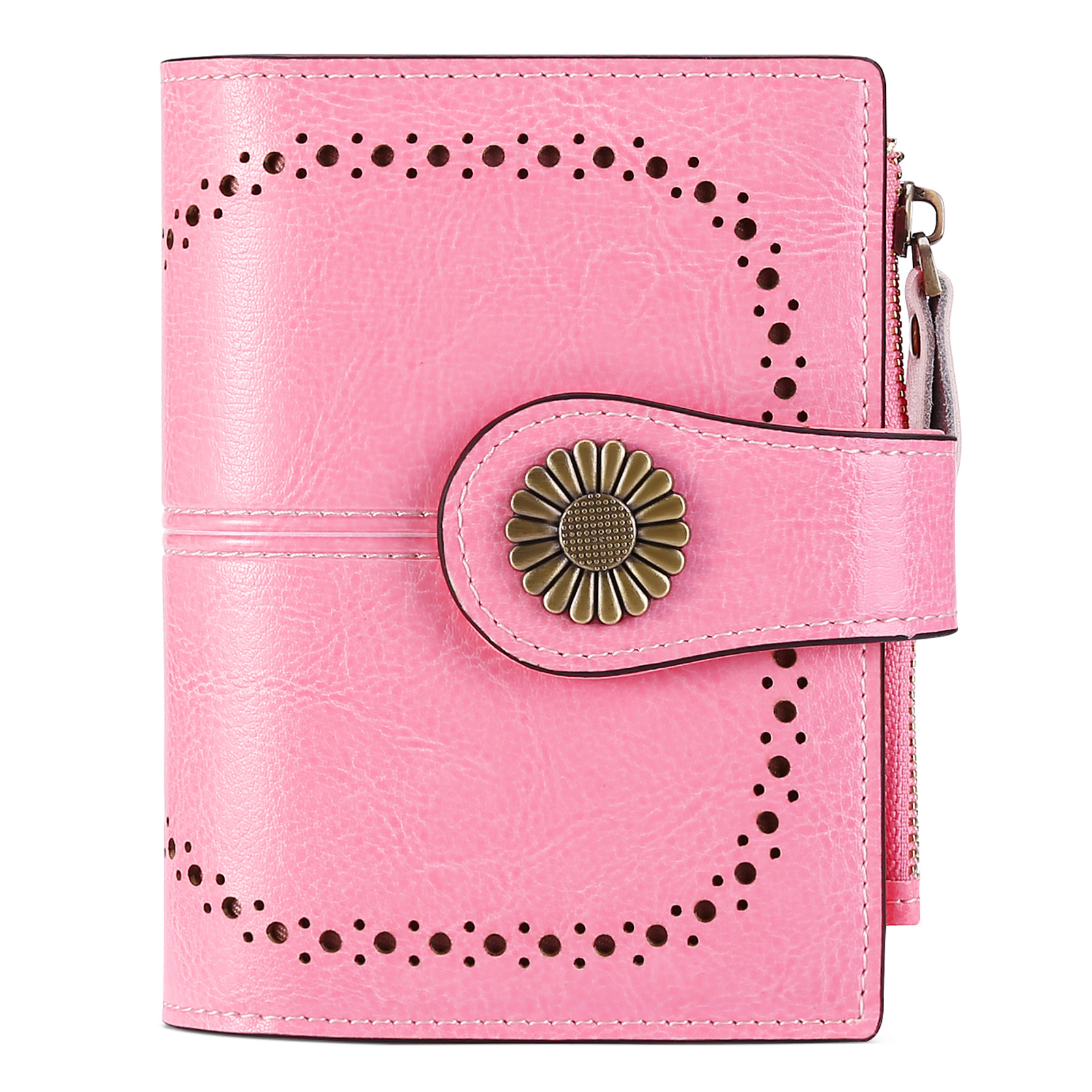 Cropped Zip Wallet