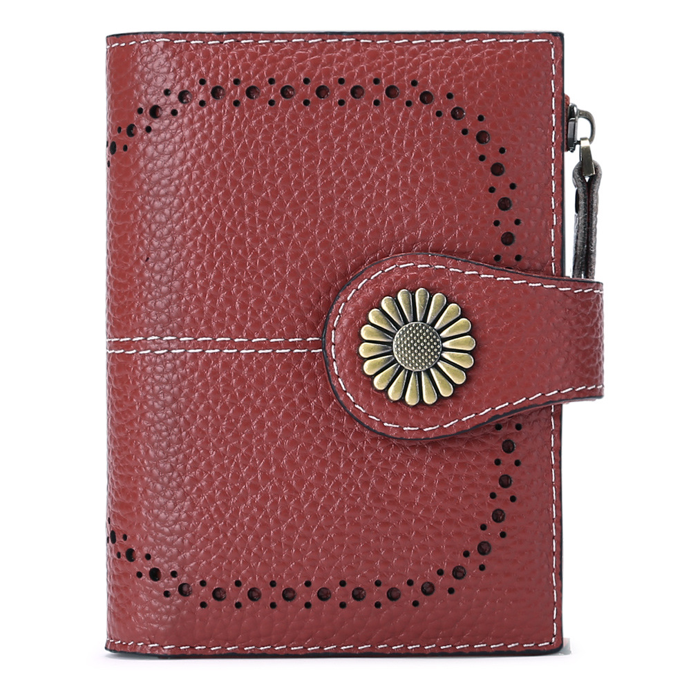 Cropped Zip Wallet