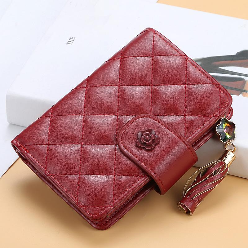 Multifunctional zipper ladies wallet