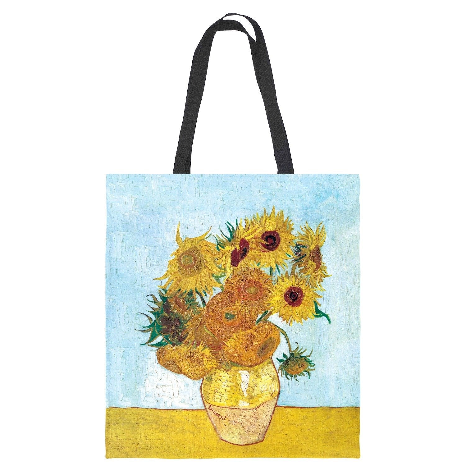 Van Gogh starry sky canvas tote bag