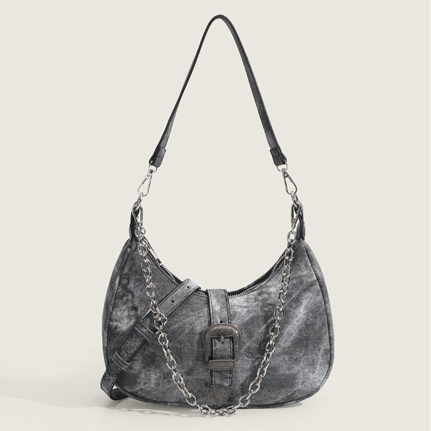 Small Bag Women's Bag Advanced Feeling Bag Retro Shoulder Armpit Bag Chain Handbag