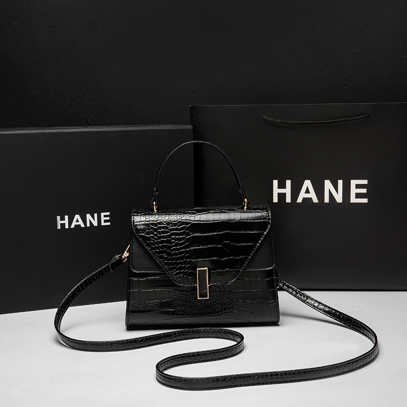 Retro Crocodile Crossbody Bag Tote